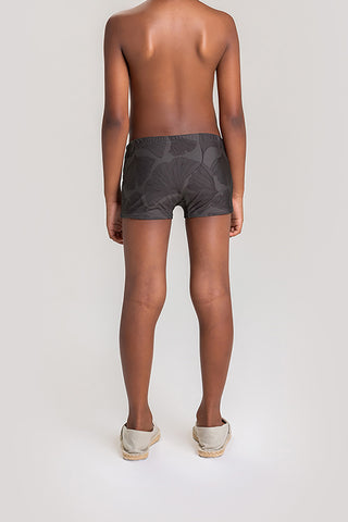 Sea Dusk Kids Swim Trunks