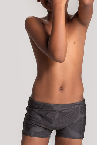 Sea Dusk Kids Swim Trunks