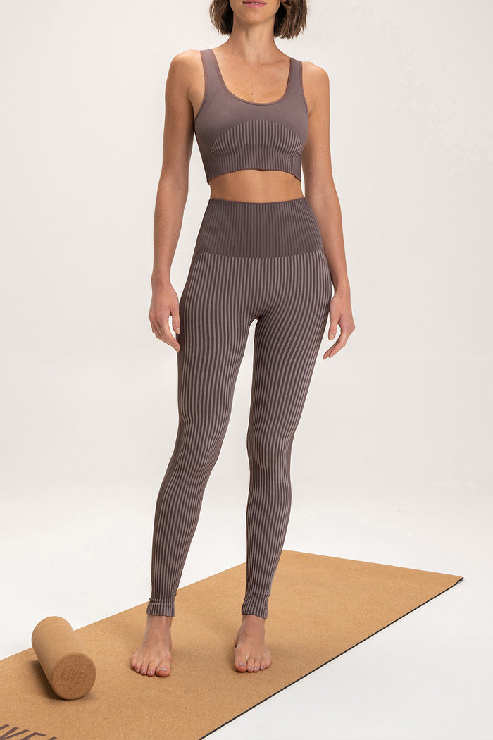 Seamless Rib Multifunctional Leggings