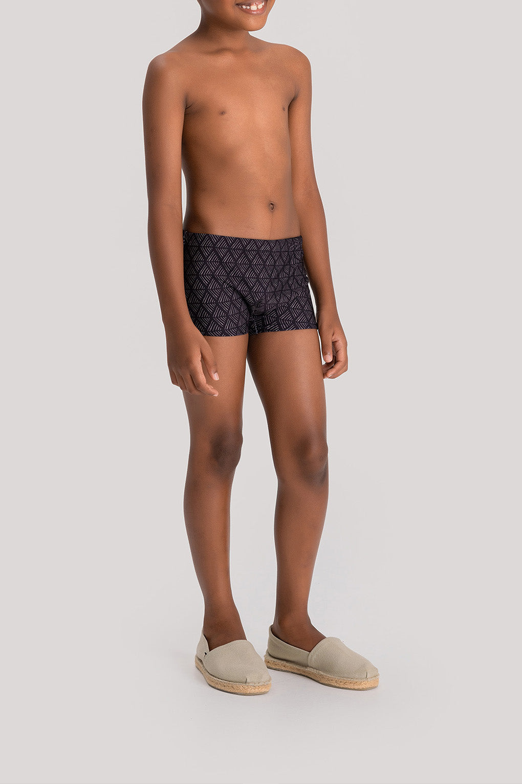 Sea Dusk Kids Swim Trunks