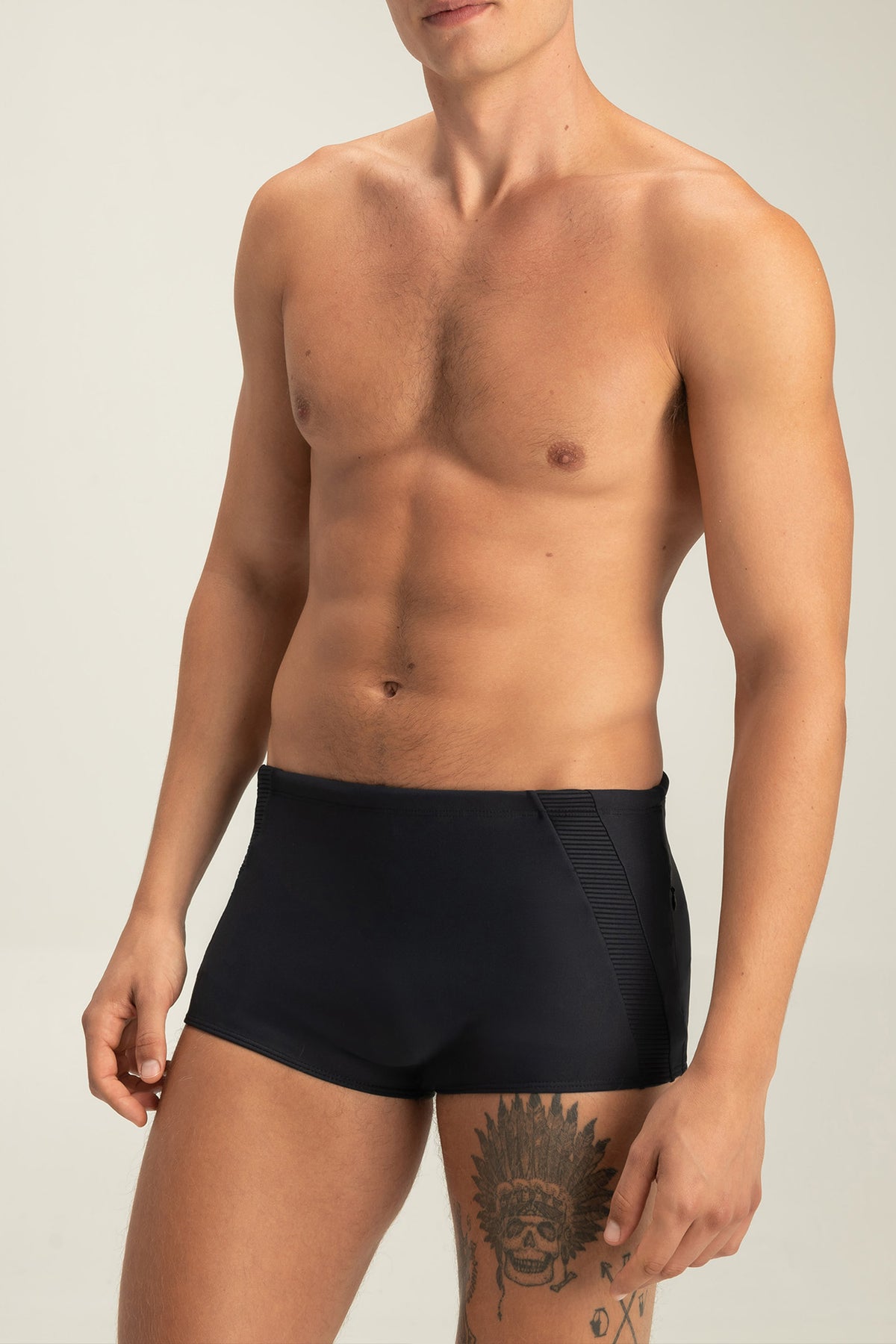 Block Side swim trunks