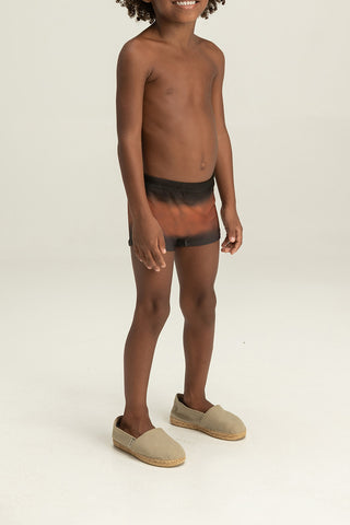 Sea Dusk Kids Swim Trunks