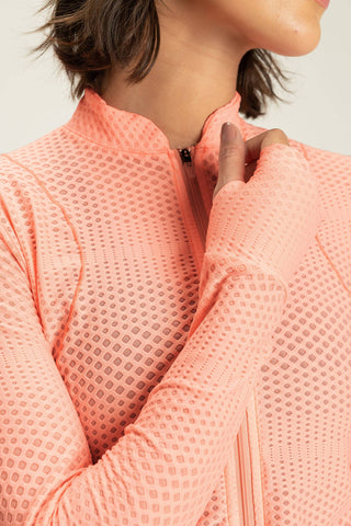 Effect Texture Run Jacket