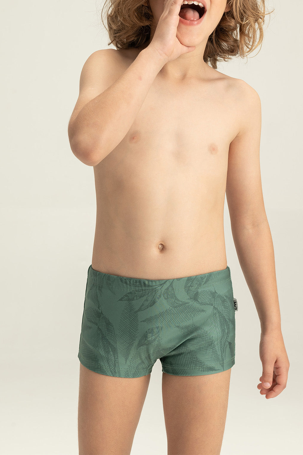 Sea Dusk Kids Swim Trunks