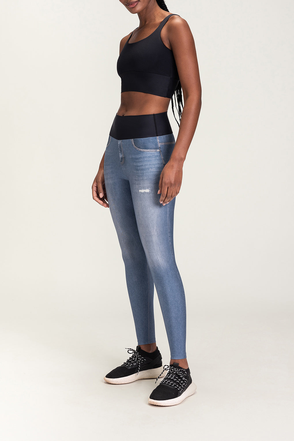 Denim Bold Leggings