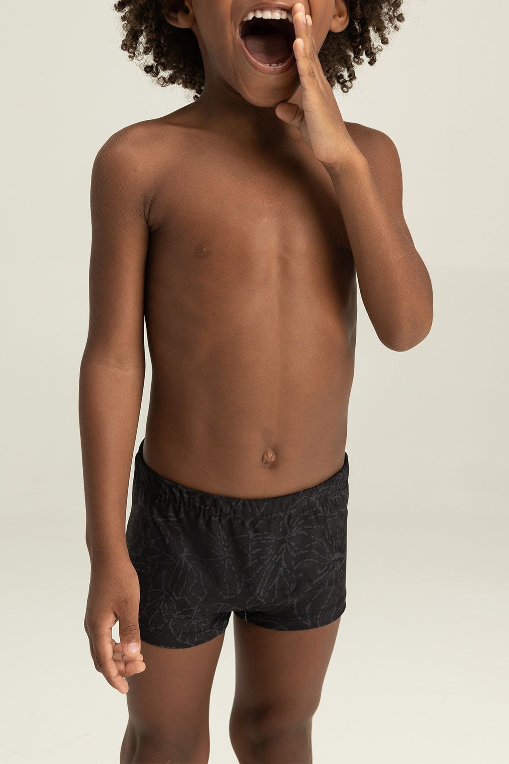 Sea Dusk Kids Swim Trunks