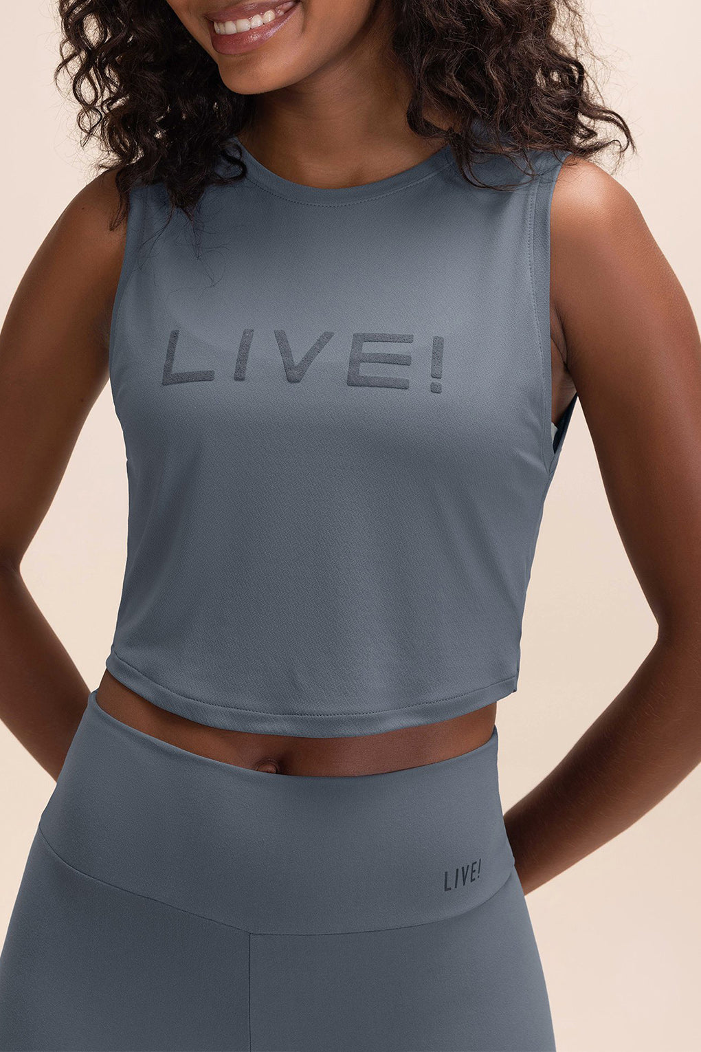 LIVE! Comfort Crop Tank Top