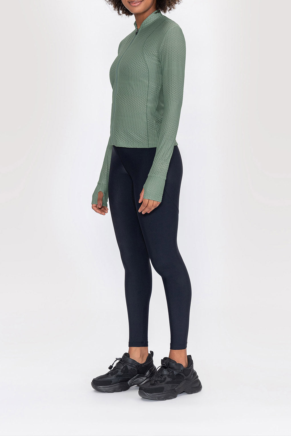 Effect Texture Run Jacket