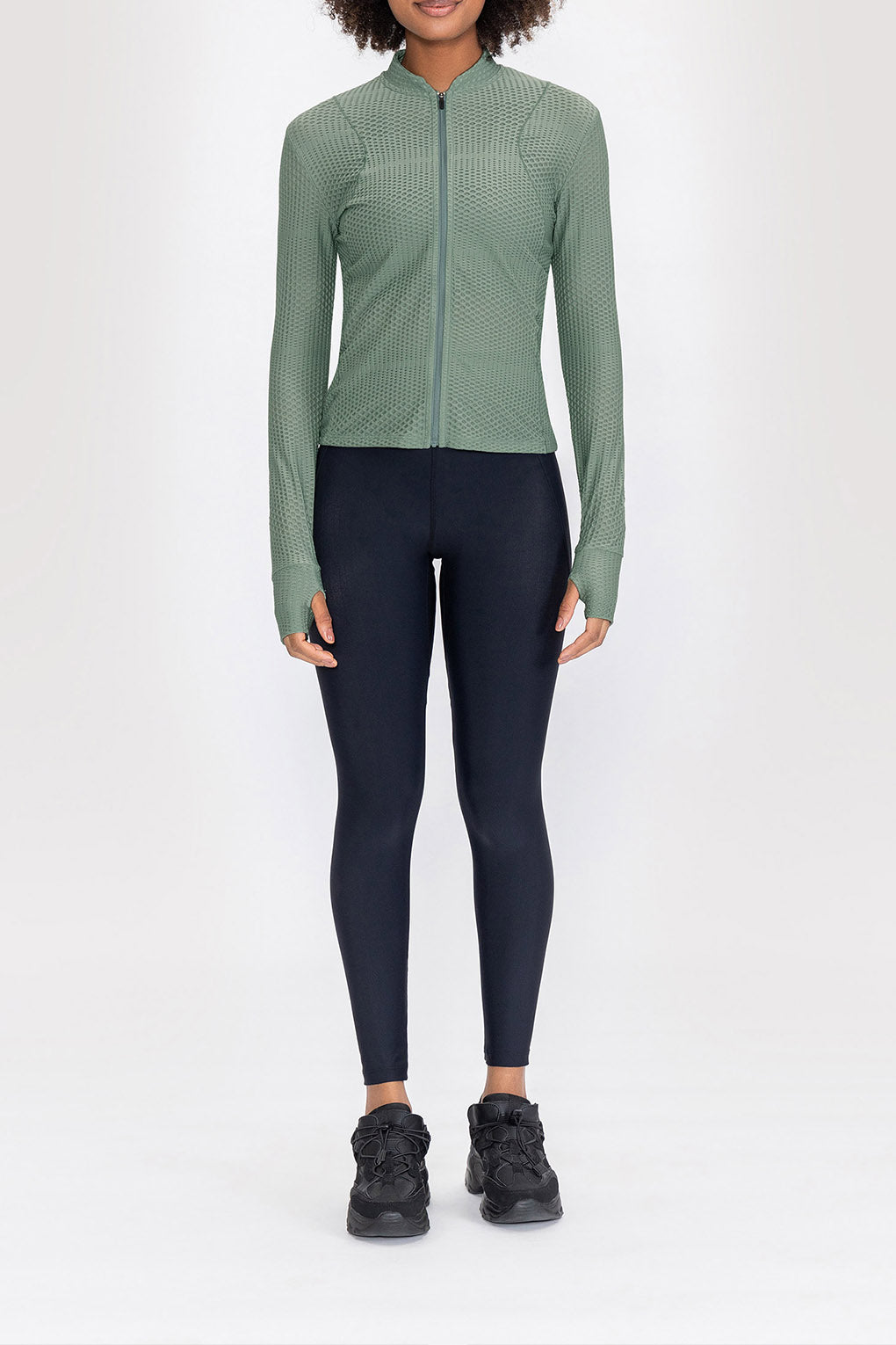 Effect Texture Run Jacket