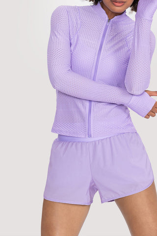 Effect Texture Run Jacket