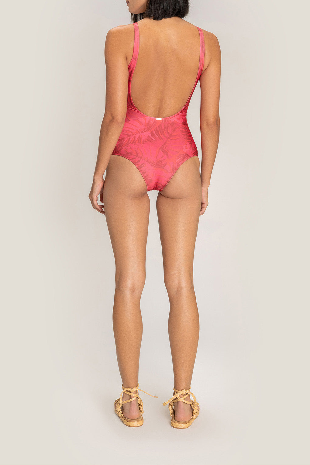 Leafy Cross One Piece