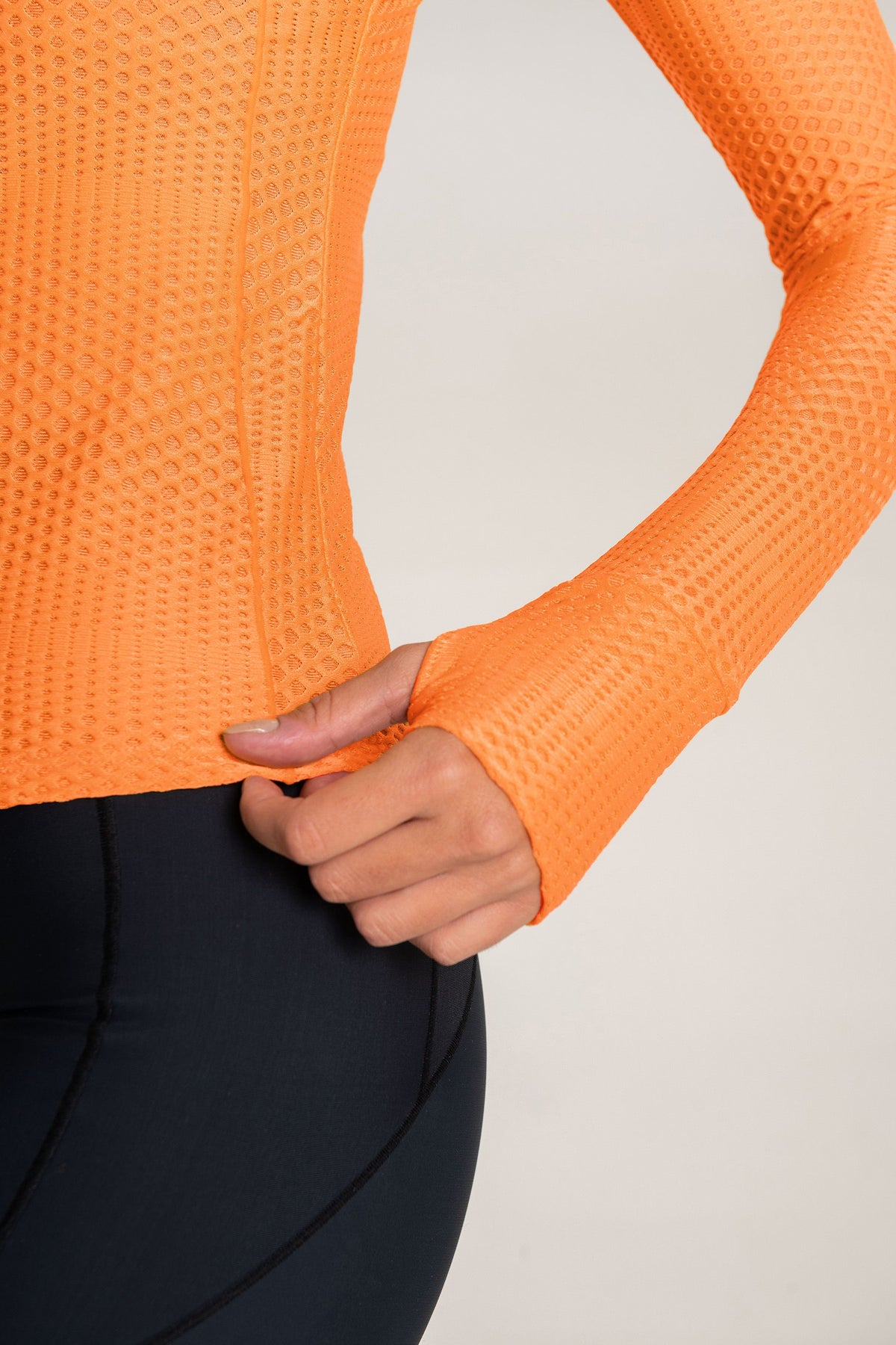 Effect Texture Run Jacket