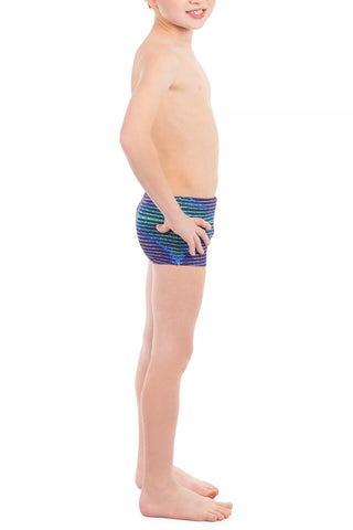Sea Dusk Kids Swim Trunks