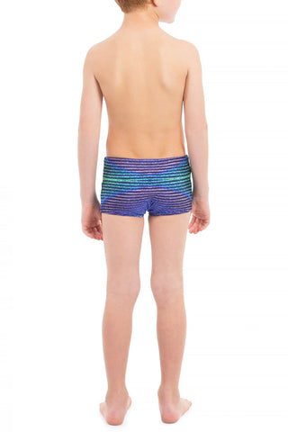 Sea Dusk Kids Swim Trunks