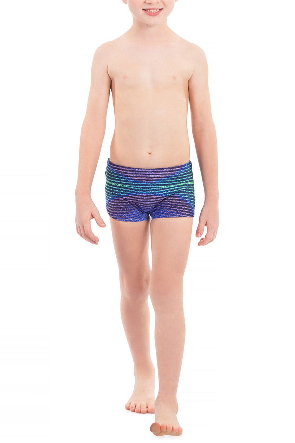 Sea Dusk Kids Swim Trunks