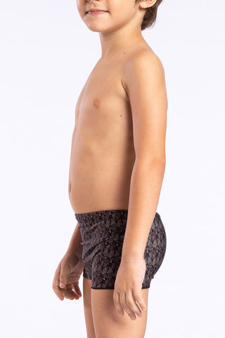 Sea Dusk Kids Swim Trunks