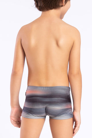 Sea Dusk Kids Swim Trunks