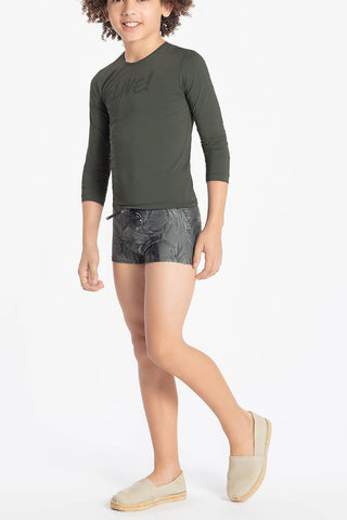 Sea Dusk Kids Swim Trunks