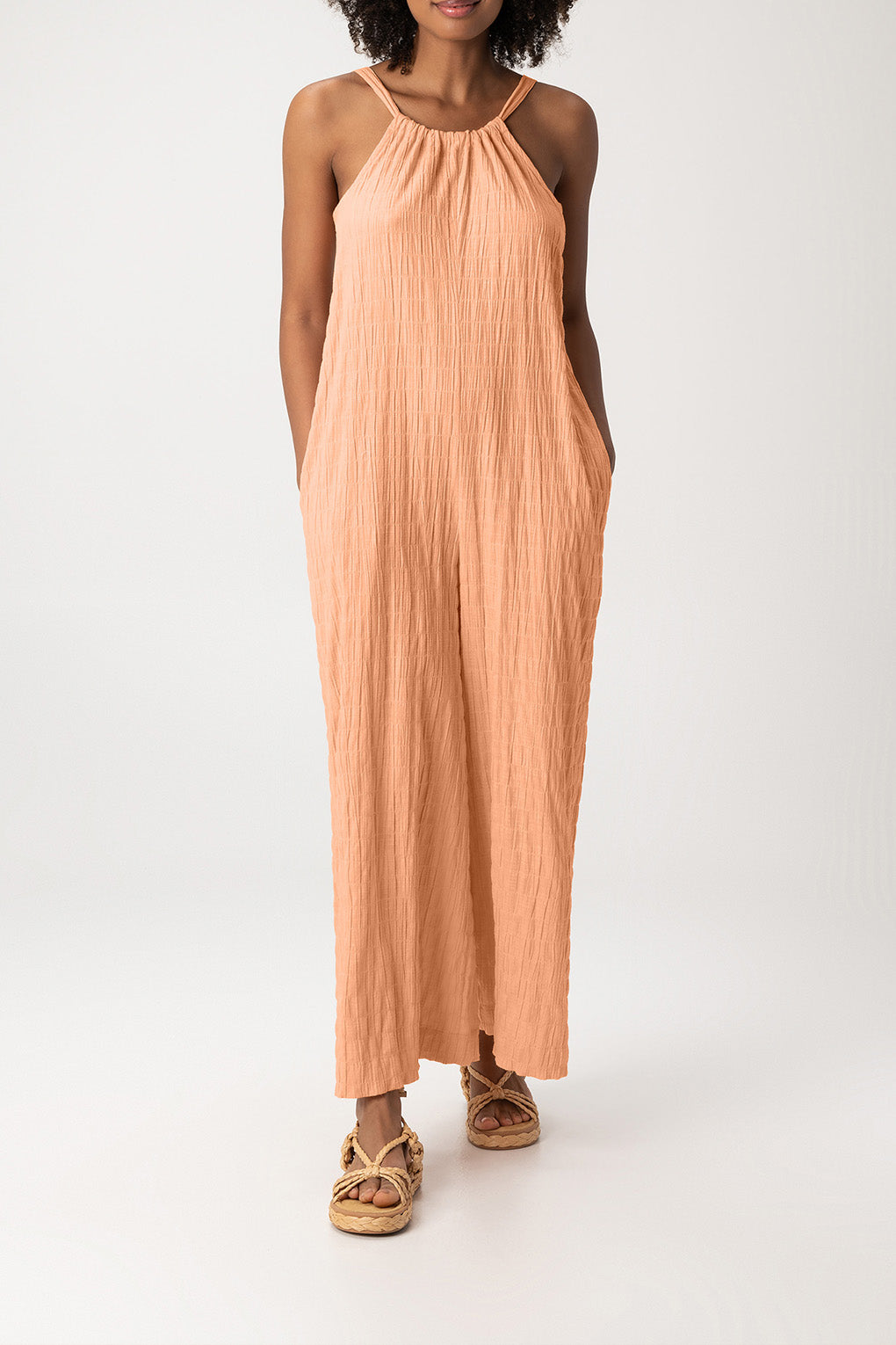 Seaside Crop Jumpsuit
