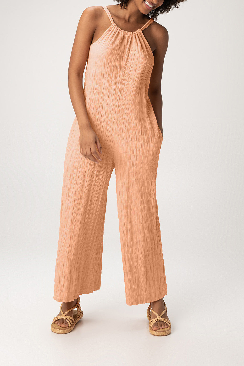 Seaside Crop Jumpsuit