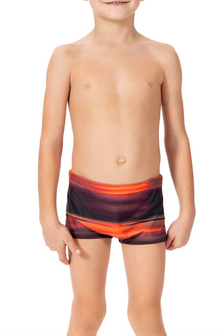 Sea Dusk Kids Swim Trunks