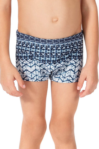 Sea Dusk Kids Swim Trunks