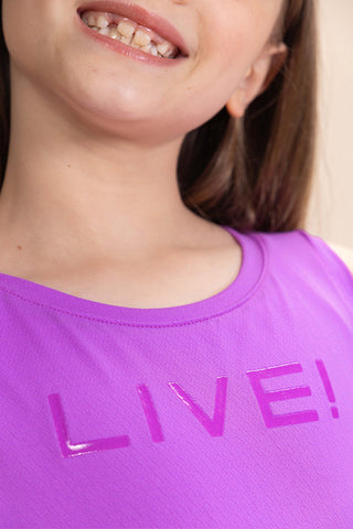 LIVE! Comfort Crop Kids Top