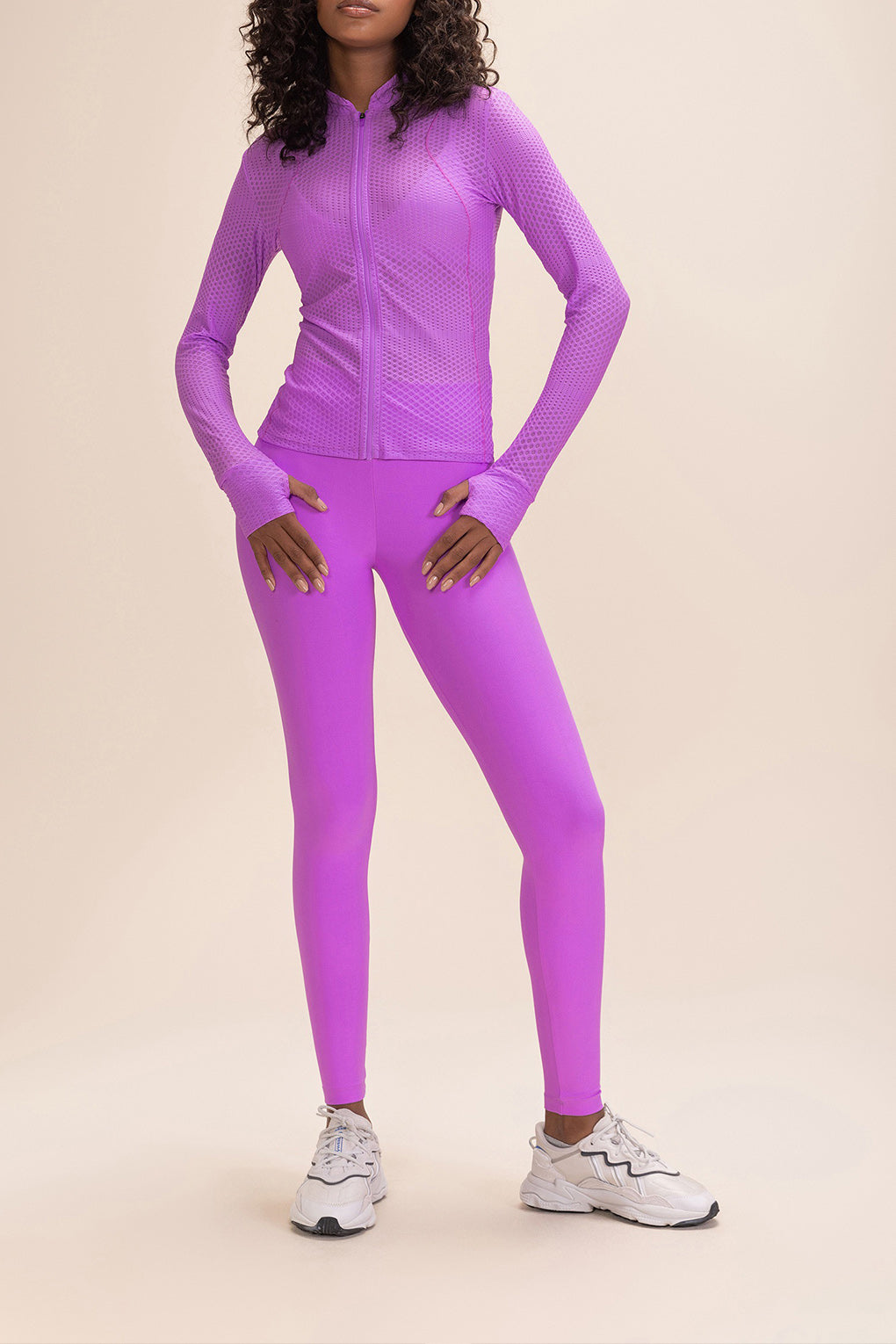 Effect Texture Run Jacket