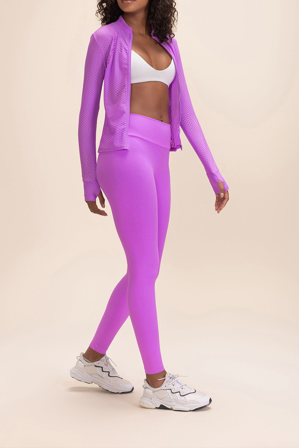 Effect Texture Run Jacket