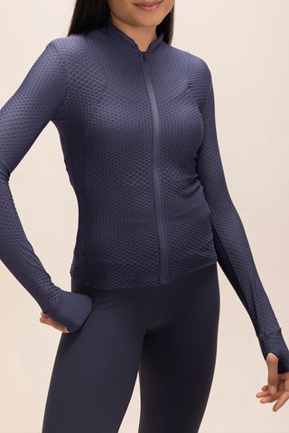 Effect Texture Run Jacket