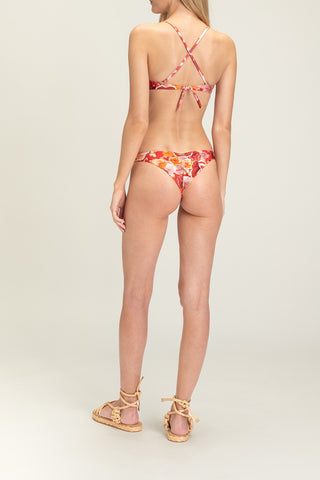Cross Spring Triangle Bikini Top