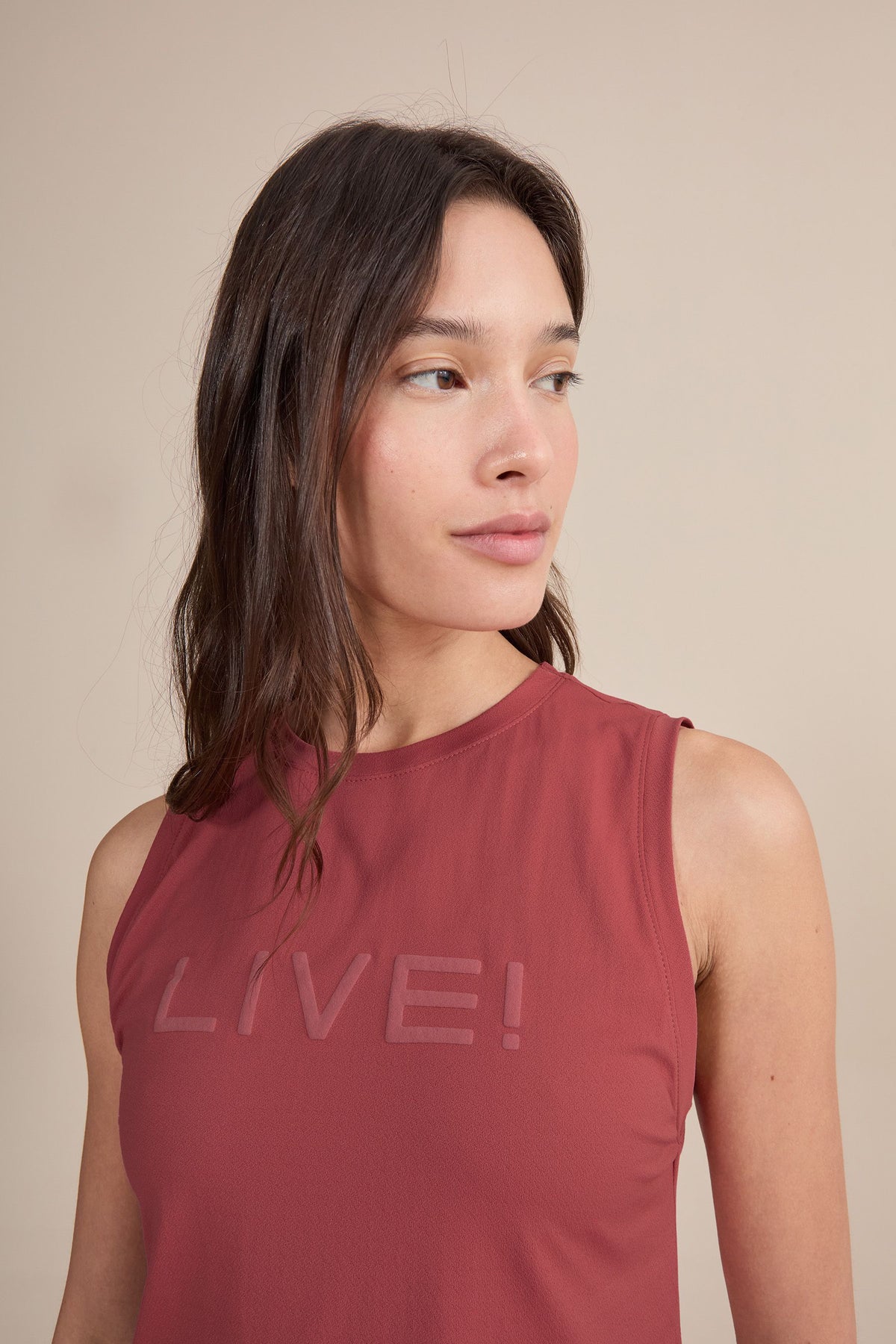 LIVE! Comfort Crop Tank Top