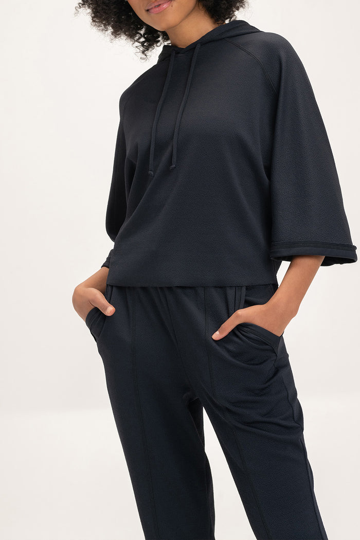 Jacquard Street Maxi Sweartshirt