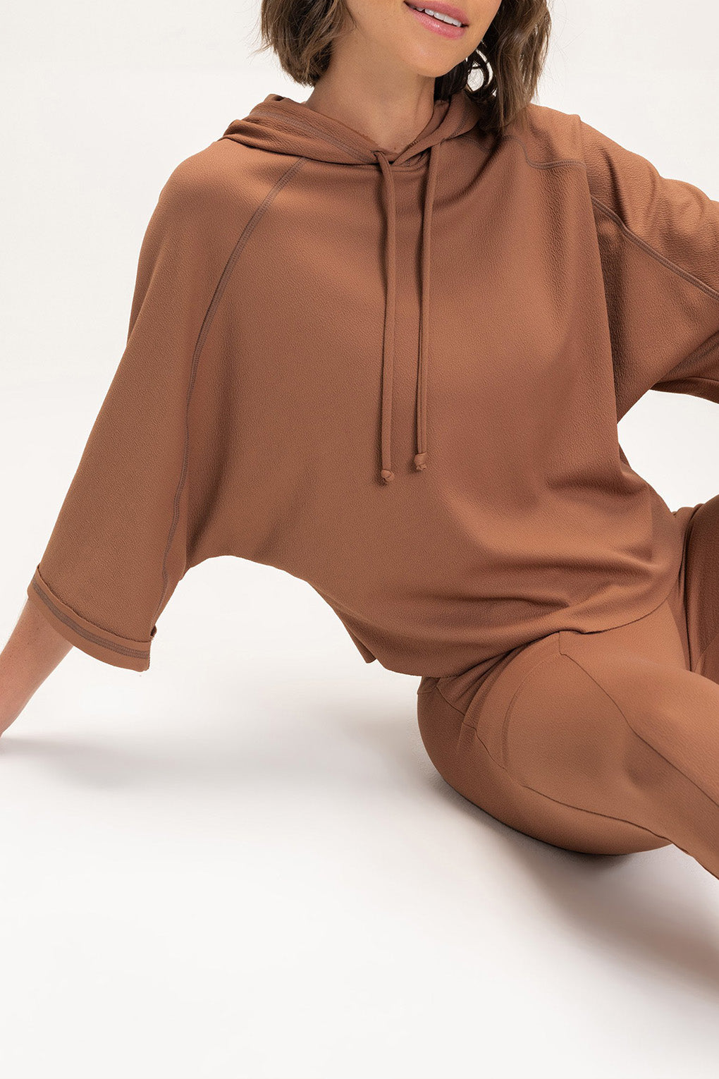 Jacquard Street Maxi Sweartshirt