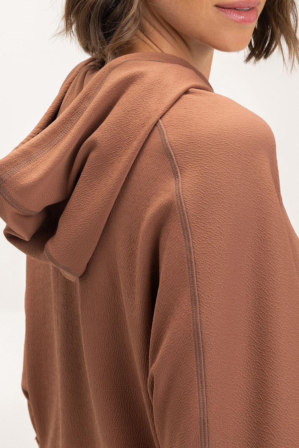 Jacquard Street Maxi Sweartshirt