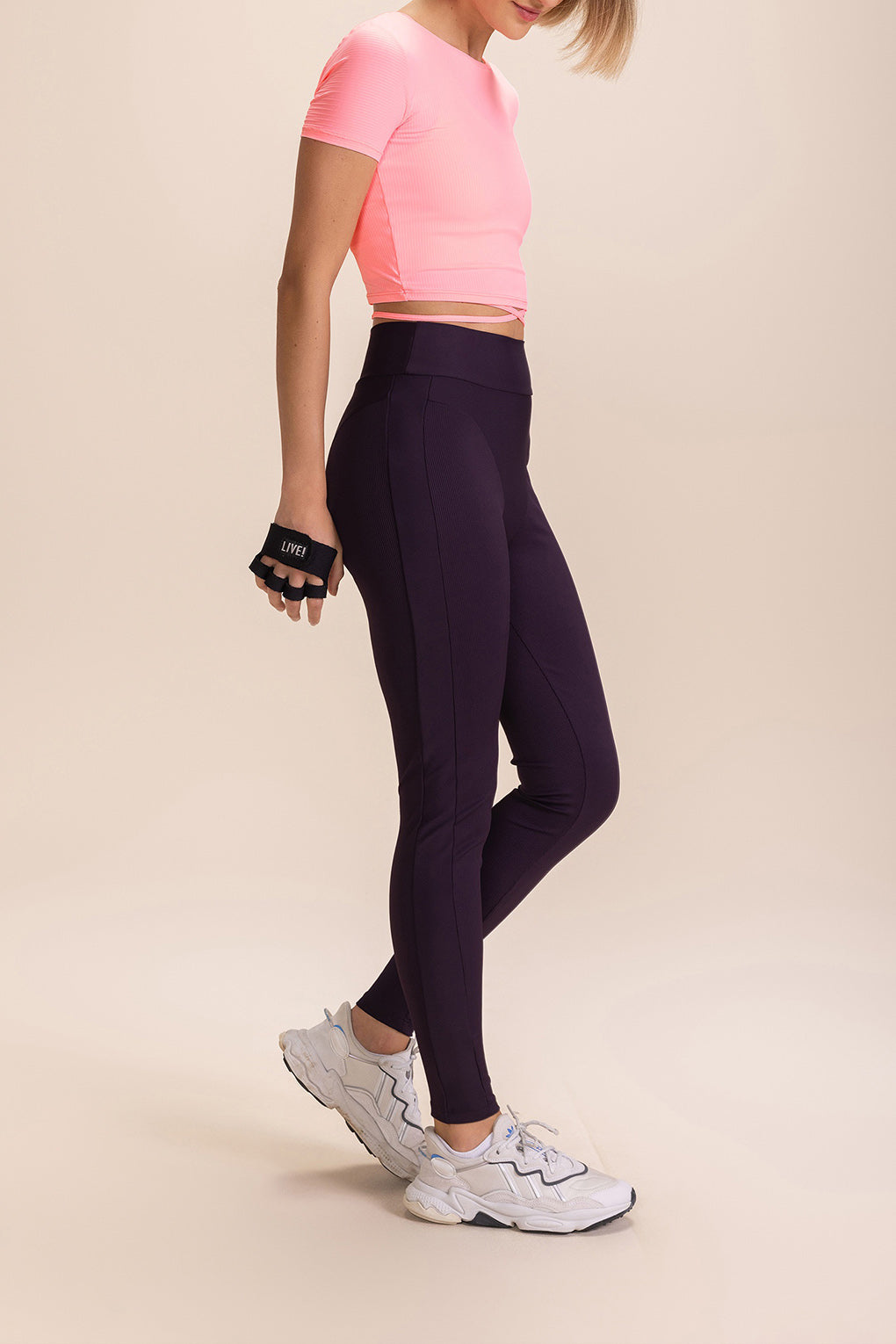 Curve Rib Stirrup Leggings