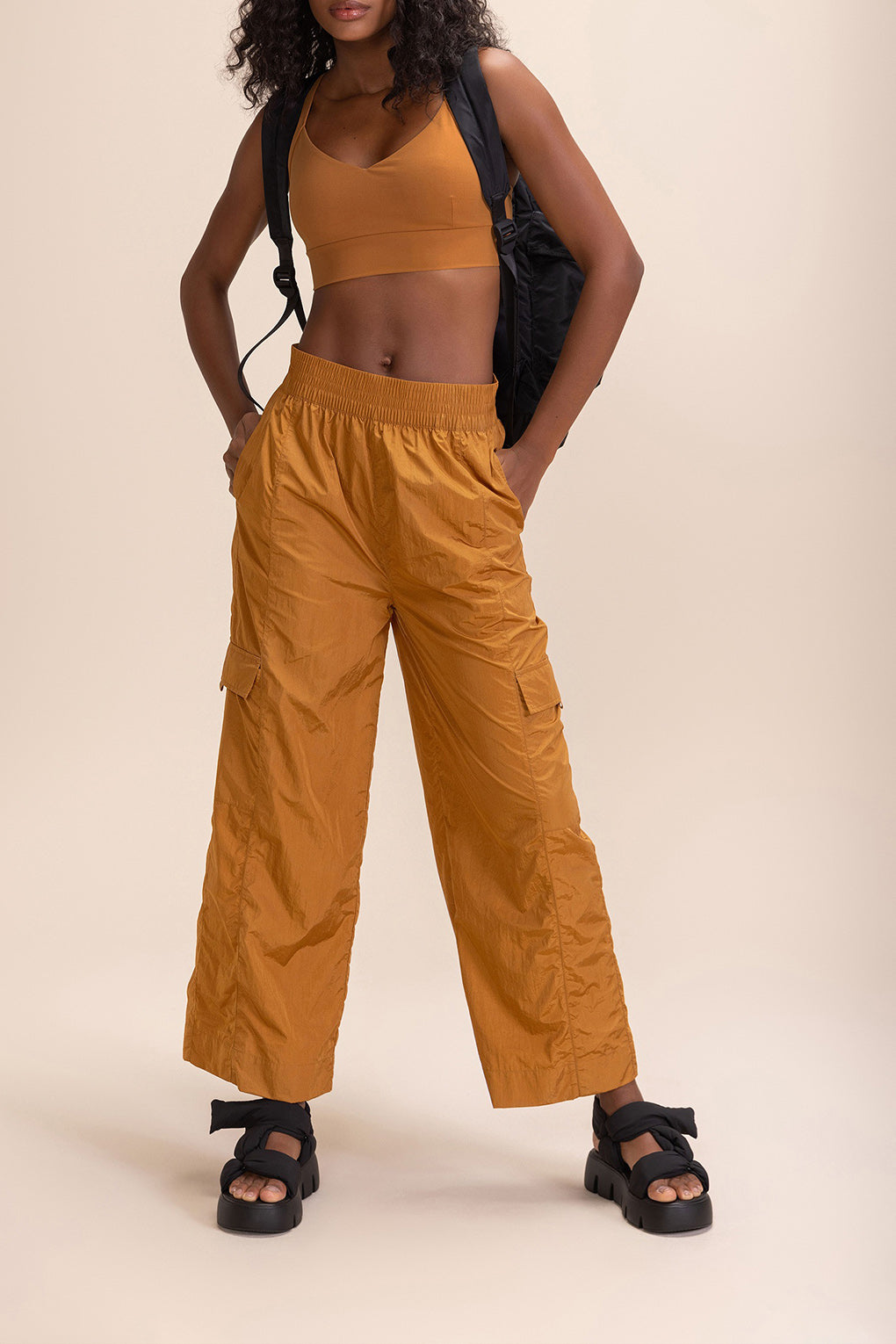 Nylon Street Pants