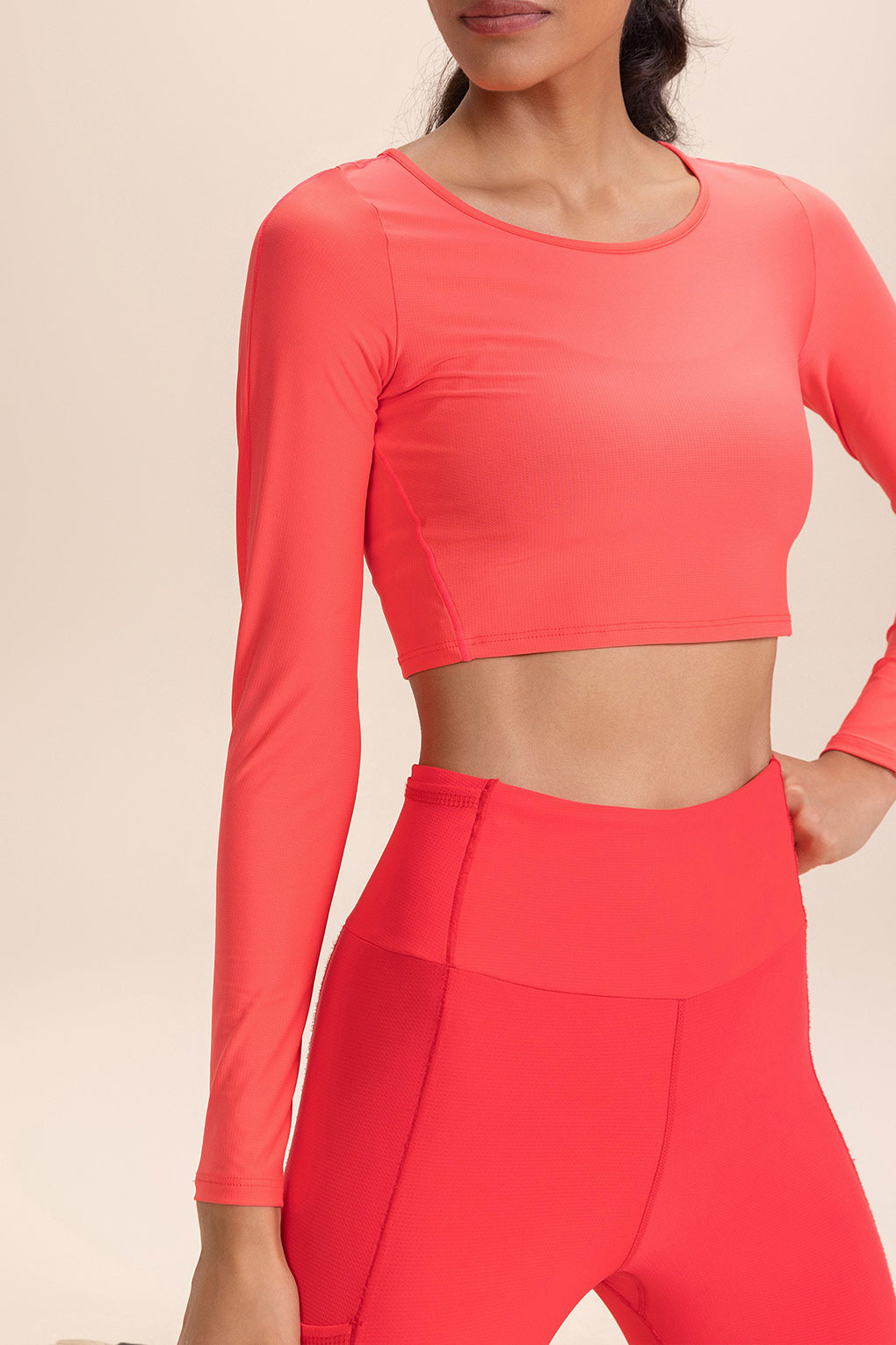 Harmony Crop LS Shirt