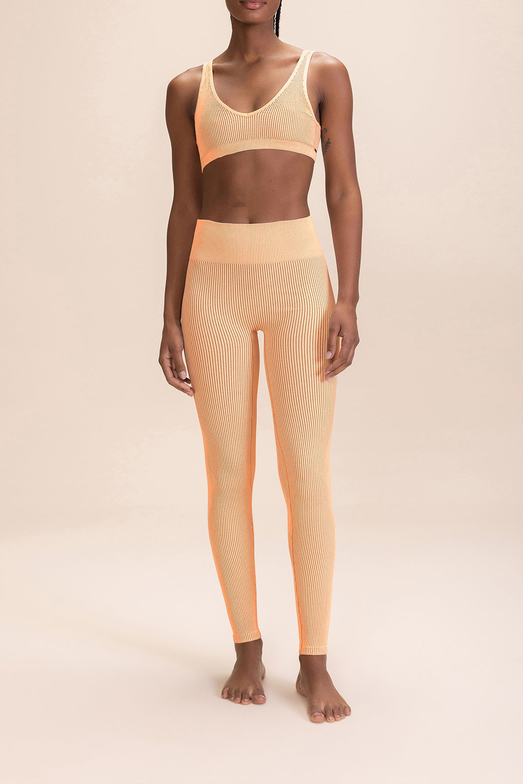 Rib Seamless Leggings