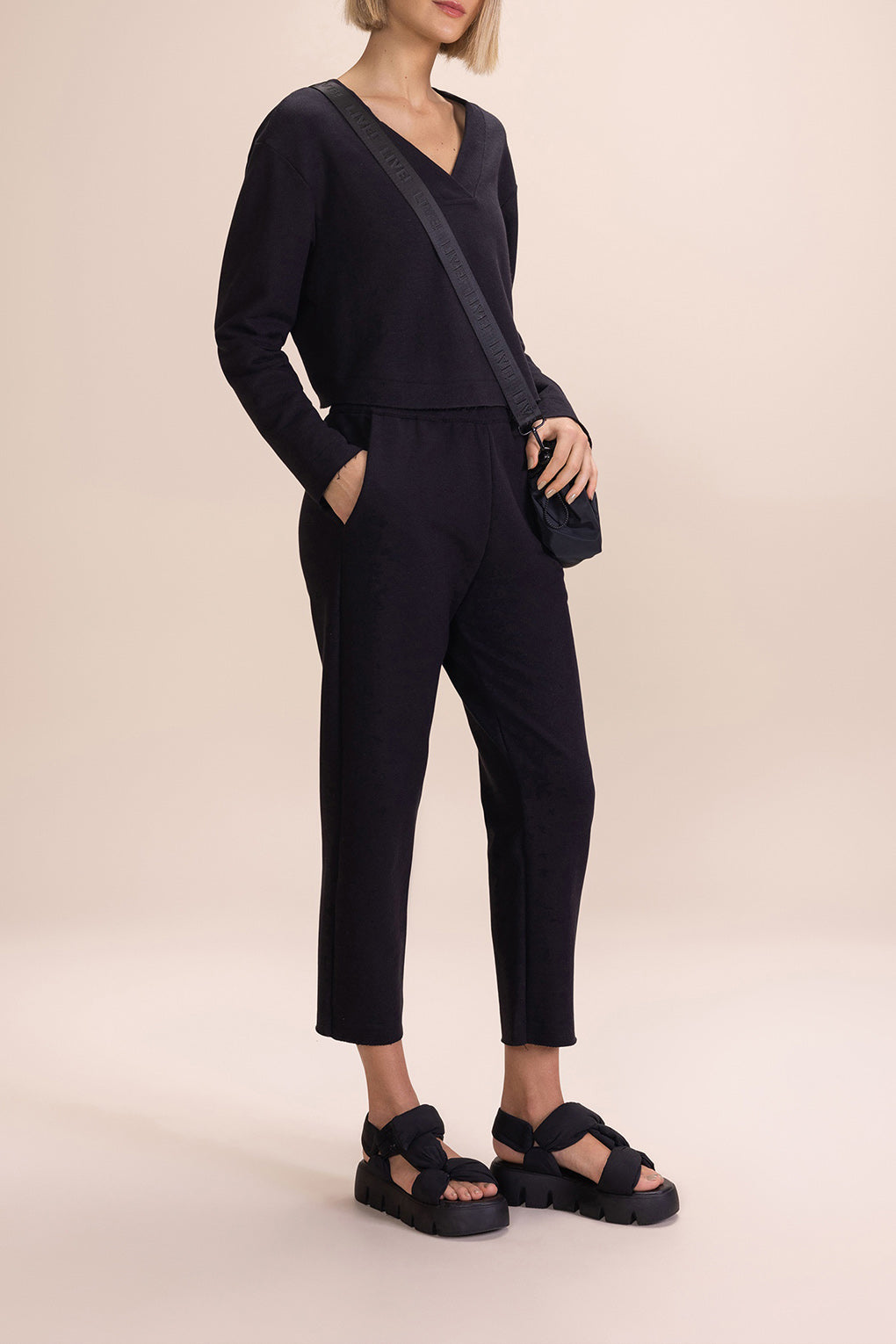 Rino Stone Cropped Sweatshirt