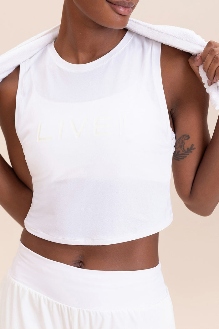 LIVE! Comfort Crop Tank Top