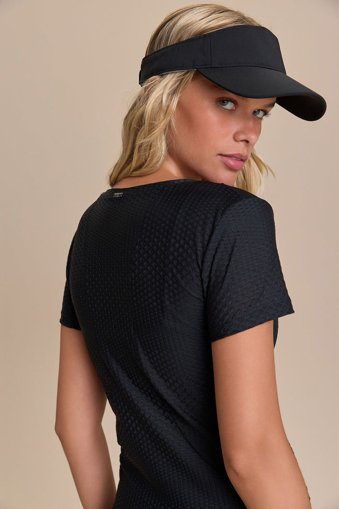 Run Texture Short Sleeve Tee