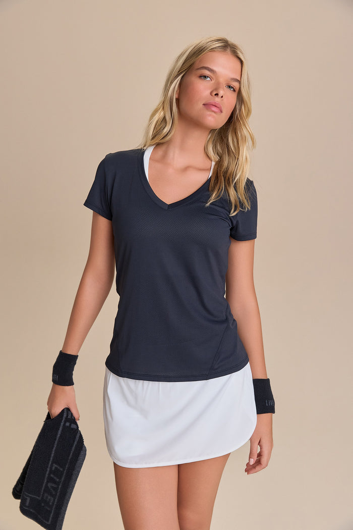 Action Side V-Neck T-Shirt