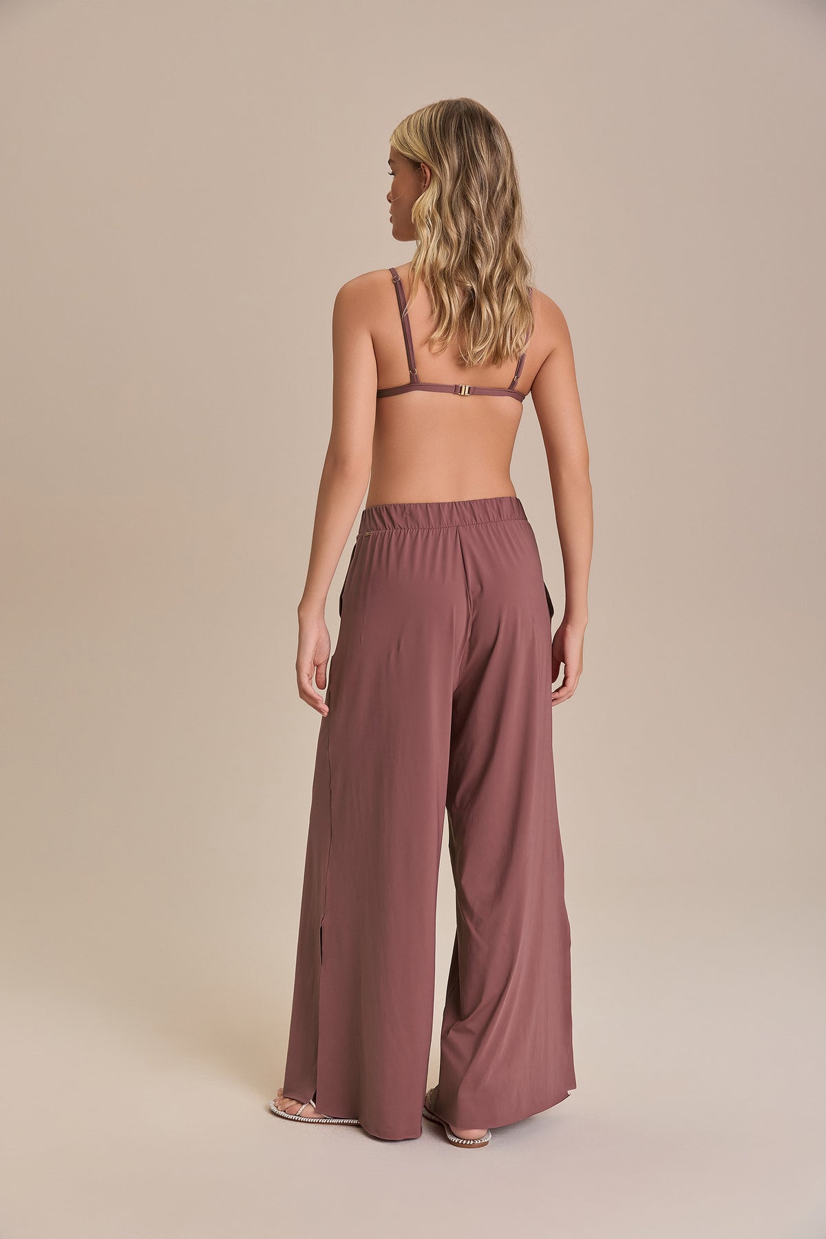 Wide Slit Pants
