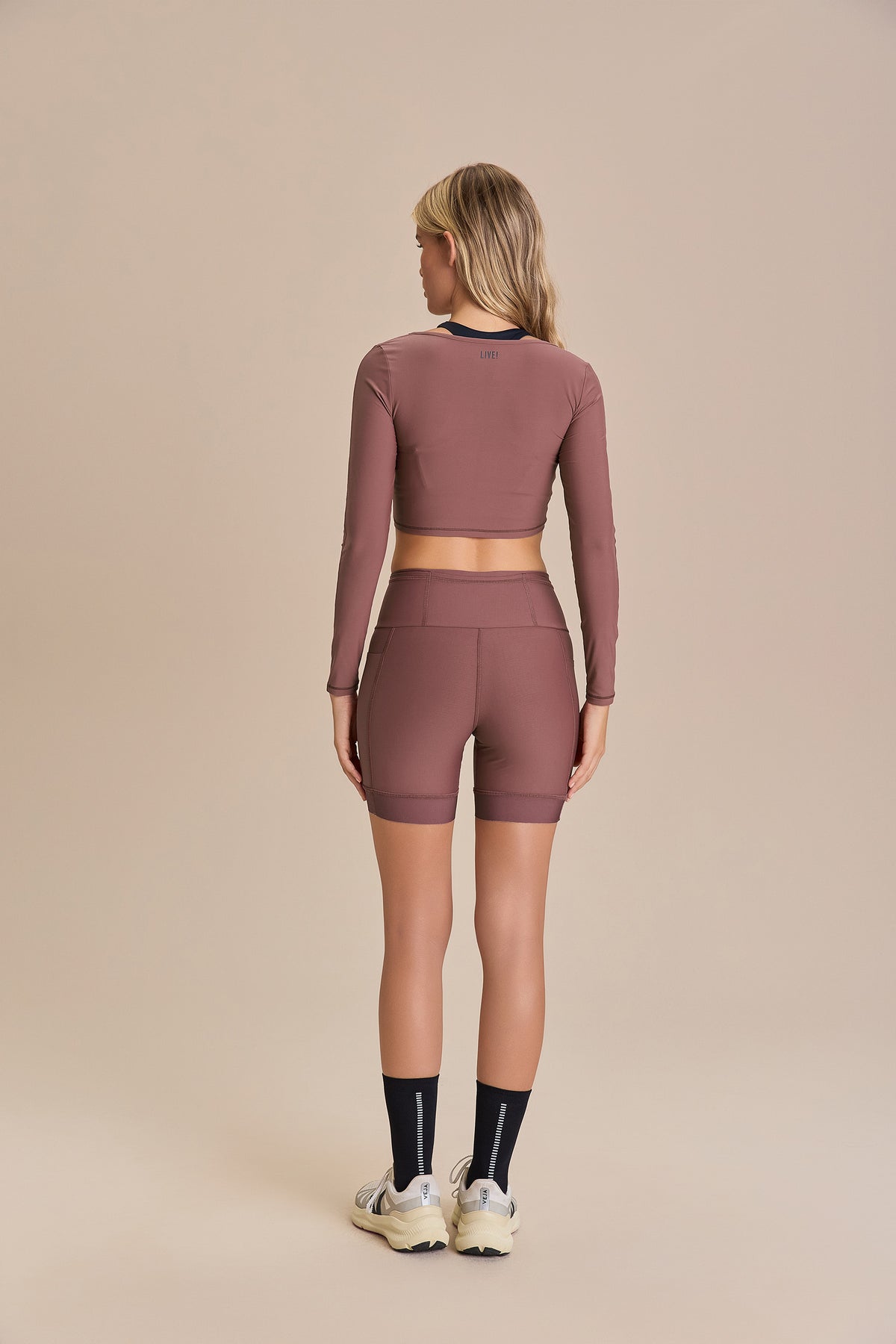 Harmony Crop Long-Sleeve Top
