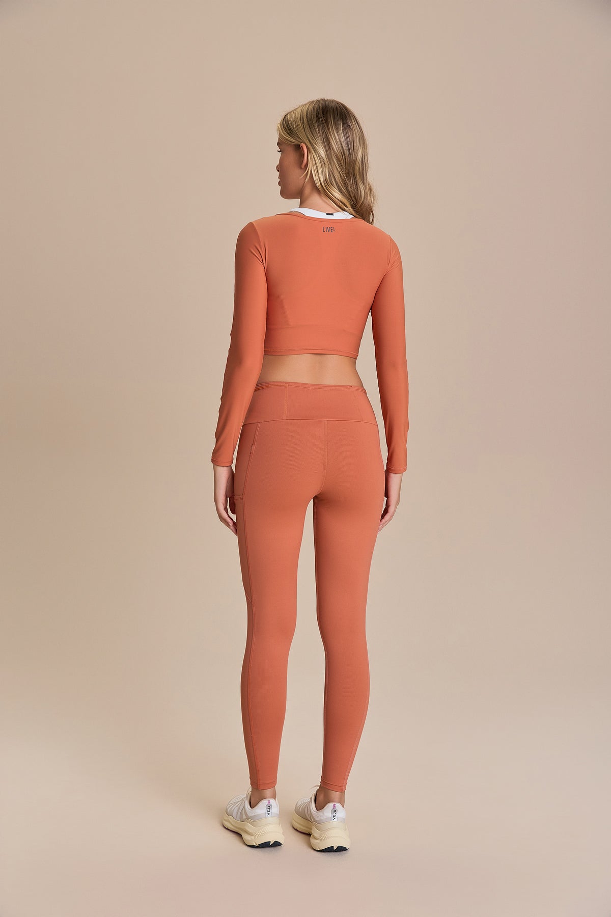 Harmony Crop Long-Sleeve Top