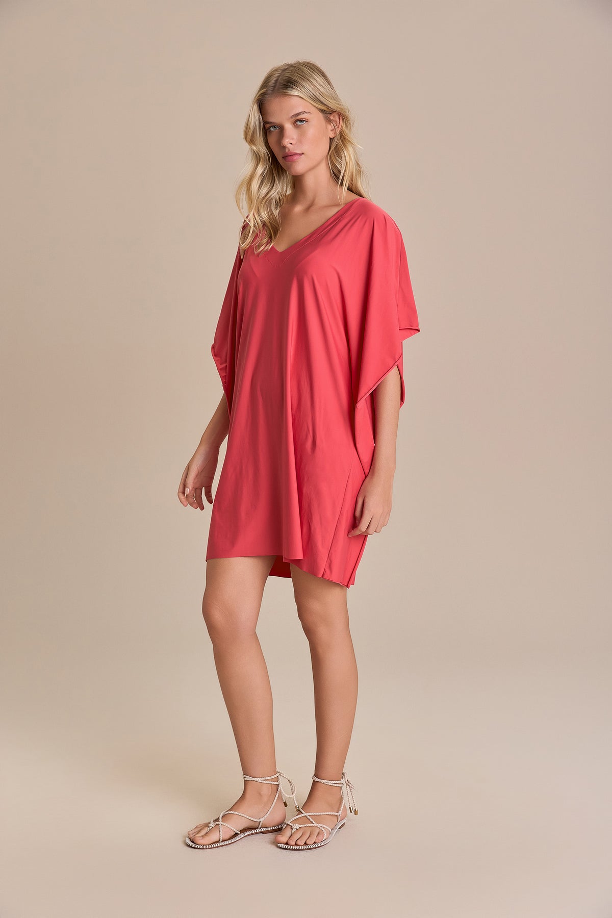 Wide V-Neck Kaftan