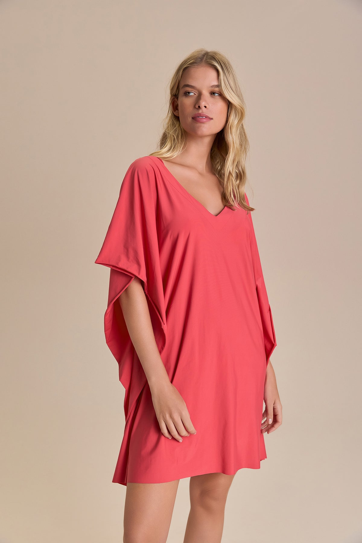 Wide V-Neck Kaftan