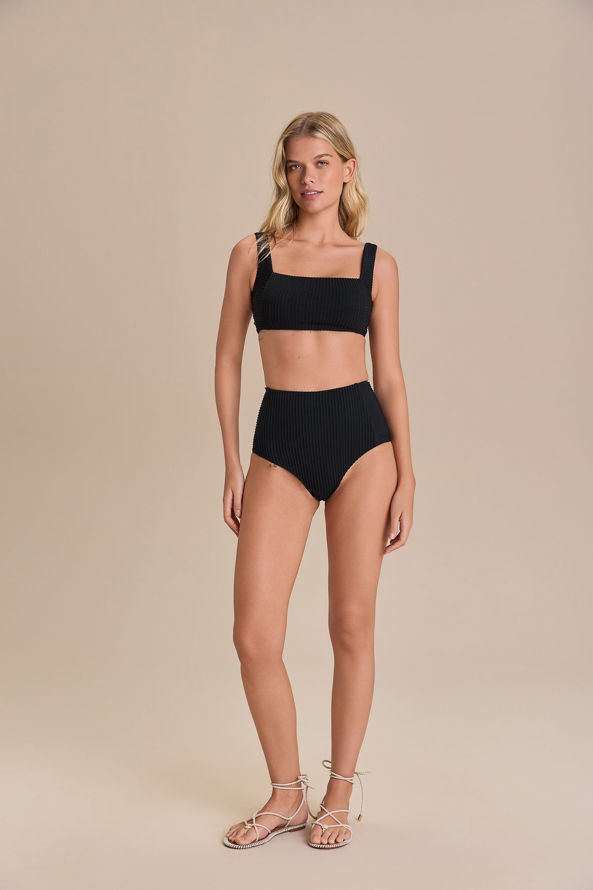 Tide Straight Bikini Top