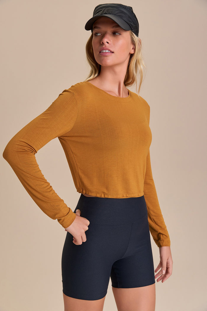 Visco Heart ML Crop Tee